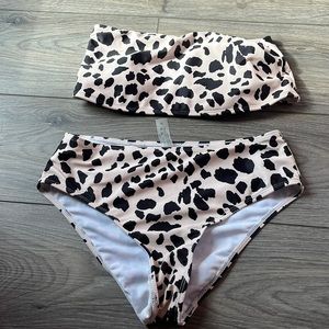 off the shoulder bathing suit